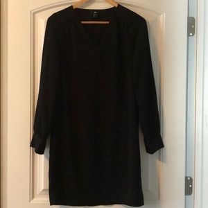 Black tunic dress